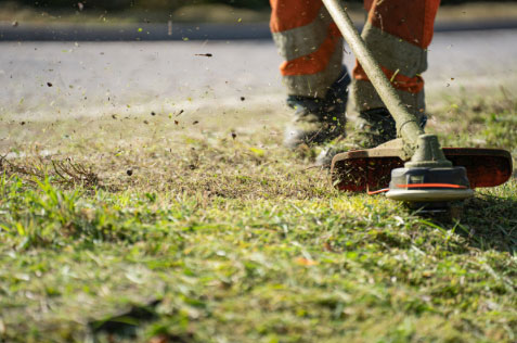 S'inicien els treballs de desbrossament de voreres 