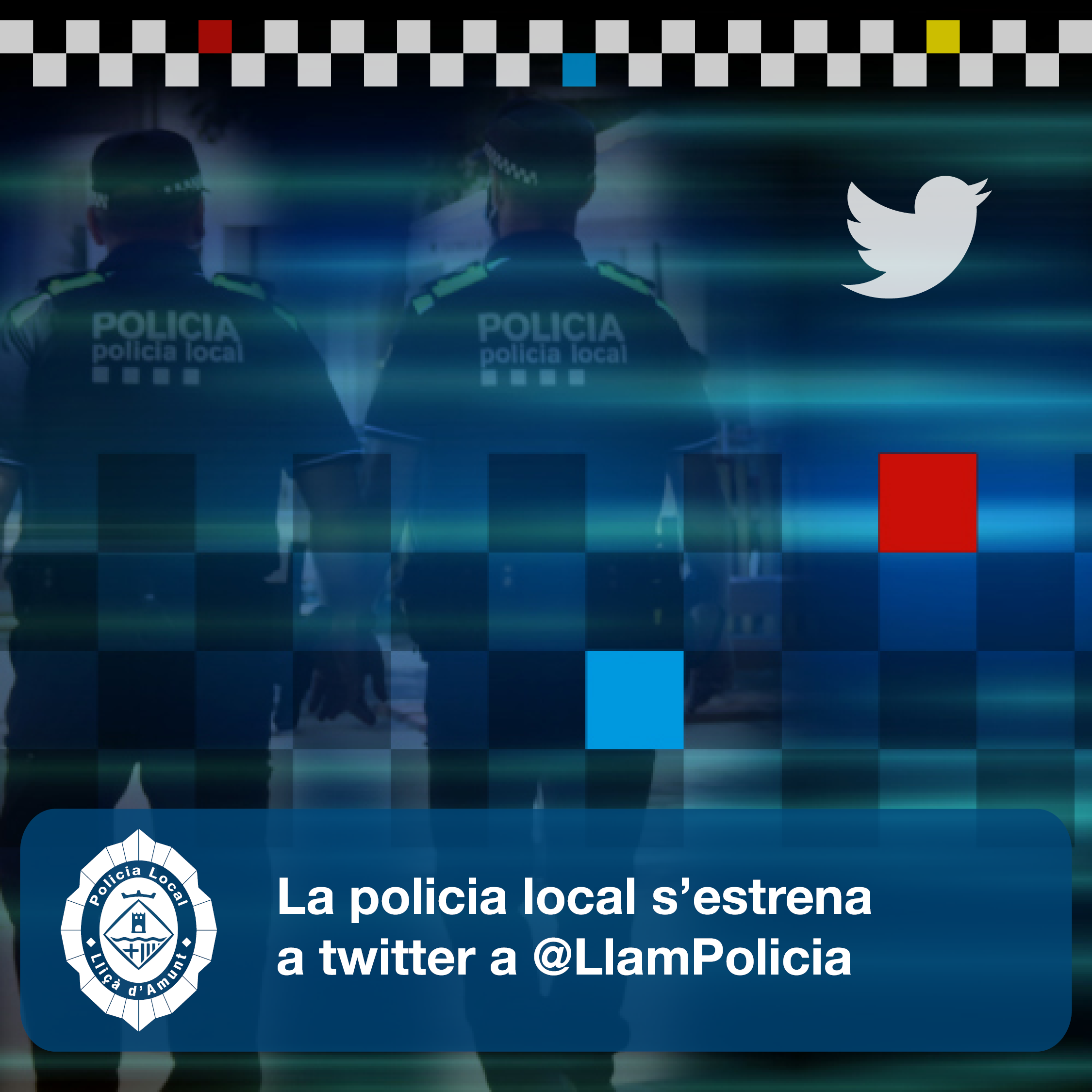 La Policia Local obre un  compte a Twitter