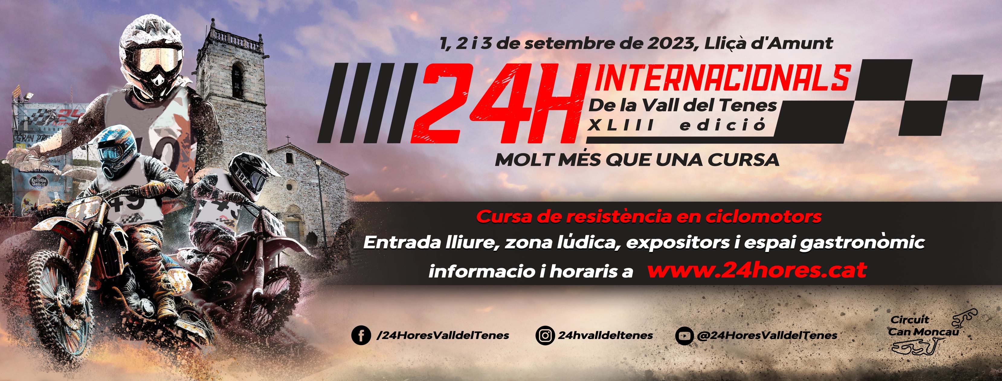 XLIII edició de les 24 Hores Internacionals de Resistència en Ciclomotors de la Vall del Tenes