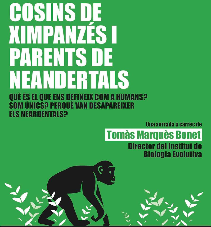 Xerrada temàtica: Cosins de ximpanzés i parents de neardentals