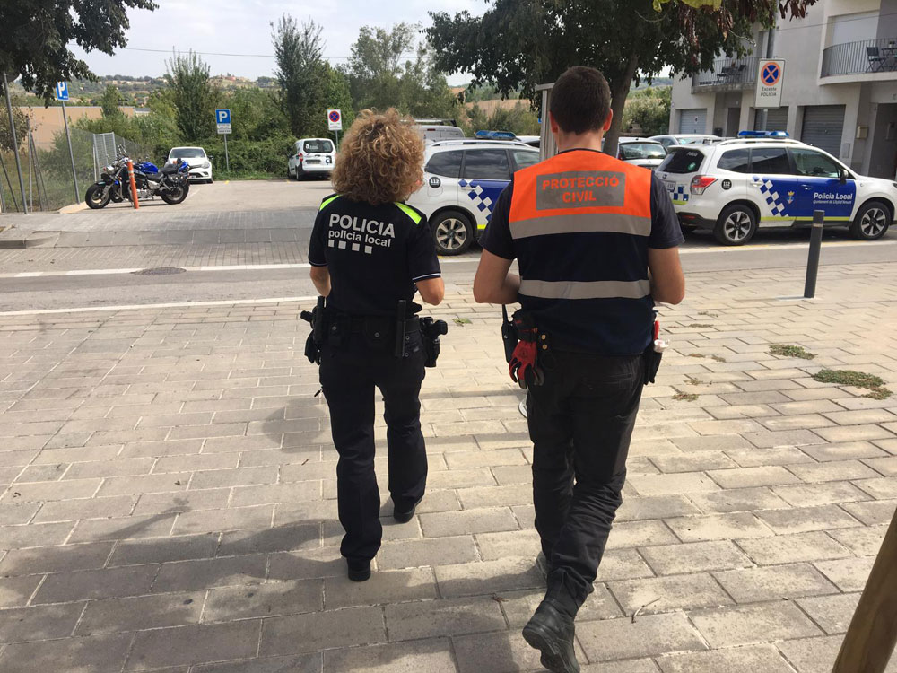 Protecció Civil, un cos de voluntaris al servei del municipi per a tasques preventives i d'emergències
