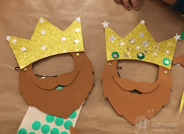 Taller de Nadal infantil  - Màscares dels Reis Mags