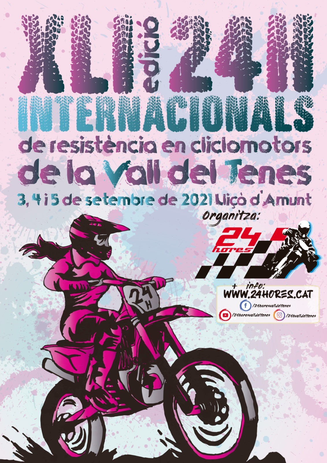 XLI Edició de les 24 Hores internacionals de resistència en ciclomotors de la Vall del Tenes